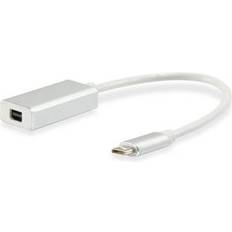Equip DisplayPort-kablar - Rund Equip USB C - Mini DisplayPort 0.2m