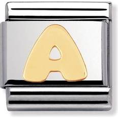 Nomination Composable Classic Link Letter A Charm - Silver/Gold