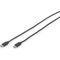 Digitus USB C-USB C - USB-kabel Kablar Digitus USB C-USB C 2.0 1m