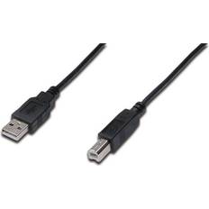 Assmann USB-kabel Kablar Assmann USB A-USB B 2.0 0.5m
