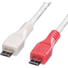 Value USB-kabel Kablar Value USB Micro-B-USB Micro-B 2.0 0.3m
