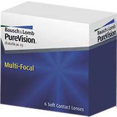Progressiva linser Kontaktlinser Bausch & Lomb PureVision Multifocal 6-pack