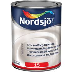 Nordsjö Inomhusfärger - Träfärger Målarfärg Nordsjö 15 Original Träfärg Vit 1L