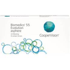 Månadslinser Kontaktlinser CooperVision Biomedics 55 Evolution 6-pack