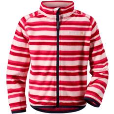 Didriksons Monte Printed Kid's Jacket - Stripes on Pink Pearl (574229-095)