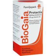 Immunförsvar Maghälsa BioGaia Protectis Lactic Acid Bacteria And Vitamin D3 90 st