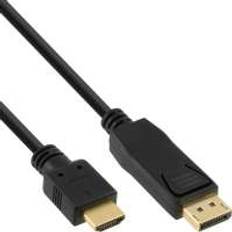 InLine DisplayPort-kablar InLine DisplayPort - HDMI 3m