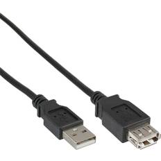 InLine USB A-USB B - USB-kabel Kablar InLine USB A - USB B M-F 2.0 1m