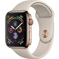Apple Smartwatches Apple Watch Series 4 Cellular 40mm Stainless Steel Case with Sport Band