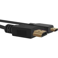 Qoltec HDMI-kablar Qoltec 50509 HDMI - Micro HDMI 1m