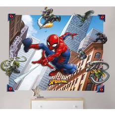 Walltastic Superhjältar Barnrum Walltastic Spiderman 3D Pop Out Wall Decoration 44586