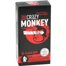 The Crazy Monkey Condoms X-Large 12-pack