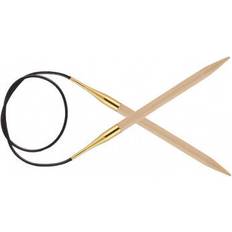 Knitpro Basix Birch Fixed Circular Needles 40cm 7mm
