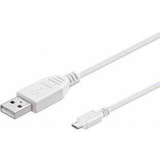 USB A-USB Micro-B - USB-kabel Kablar Goobay USB A - USB Micro-B 2.0 0.6m