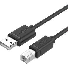Unitek USB-kabel Kablar Unitek USB A-USB B 2.0 3m