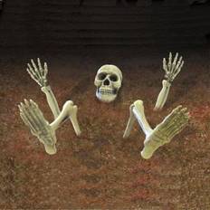 Skelett Amscan Skeleton Ground breaker Lawn Beige