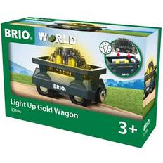 BRIO Tåg BRIO Light Up Gold Wagon 33896