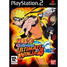 Bästa PlayStation 2-spel Naruto Shippuden: Ultimate Ninja 4 (PS2)
