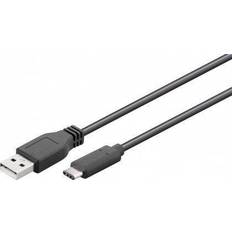 Goobay USB A-USB C - USB-kabel - Vita Kablar Goobay USB A - USB C 2.0 M-M 0.5m