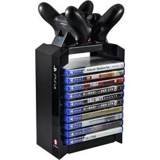 PlayStation 4 Batterier & Laddstationer Numskull PS4 Official Games Tower & Dual Charger