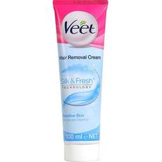 Hårborttagningsprodukter Veet Silky Fresh Hair Removal Cream for Sensitive Skin 100ml