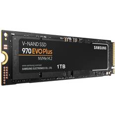 PCIe Gen3 x4 NVMe - SSDs Hårddiskar Samsung 970 Evo Plus MZ-V7S1T0BW 1TB