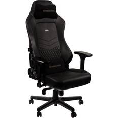Justerbar sitthöjd - Tyg Gamingstolar Noblechairs Hero Real Leather Gaming Chair - Black