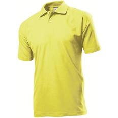Stedman Herr Pikétröjor Stedman Short Sleeve Polo Shirt - Yellow
