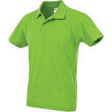 Stedman Herr Pikétröjor Stedman Short Sleeve Polo Shirt - Kiwi Green