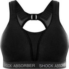Löpning Underkläder Shock Absorber Ultimate Run Bra Padded - Black/Reflective