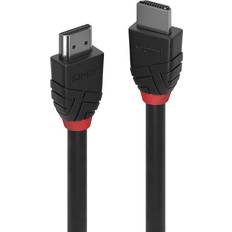 Lindy HDMI-kablar Lindy Black Line High Speed with Ethernet (4K) HDMI-HDMI 1m