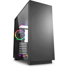 Sharkoon Full Tower (E-ATX) Datorchassin Sharkoon Pure Steel Tempered Glass RGB