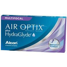 Multifokala linser Kontaktlinser Alcon AIR OPTIX Plus HydraGlyde Multifocal 6-pack