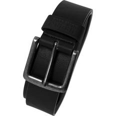 Urban Classics Unisex Accessoarer Urban Classics Leather Imitation Belt - Black