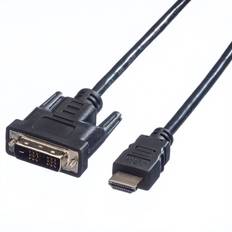 Value HDMI - DVI-D Single Link 1m
