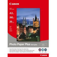 Canon Fotopapper Canon SG-201 Plus Semi-gloss Satin A3 260g/m² 20st