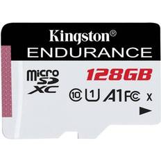128 GB - U1 - microSDXC Minneskort Kingston High Endurance microSDXC Class 10 UHS-I U1 A1 95/45MB/s 128GB