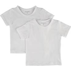 Minymo Överdelar Minymo T-shirt 2-Pack - Brilliant White (3932-110)