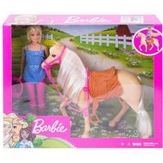 Djur - Modedockor Dockor & Dockhus Barbie Horse & Doll FXH13
