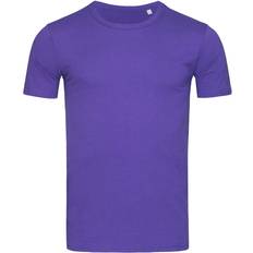Lila T-shirts Stedman Morgan Crew Neck T-shirt - Deep Lilac