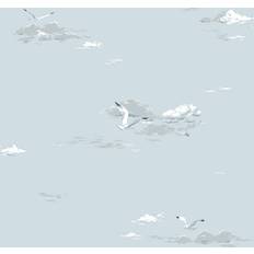 Boråstapeter Blå Tapeter Boråstapeter Seagulls (8856)