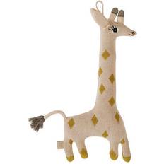 OYOY Rosa Kuddar OYOY Baby Guggi Giraffe Cushion
