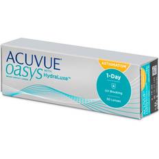 Acuvue oasys Johnson & Johnson Acuvue Oasys 1-Day with HydraLuxe for Astigmatism 30-pack