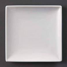 Olympia Assietter Olympia Olympia U153 'Square Plate - White (Pack of 12) Assiett 12st