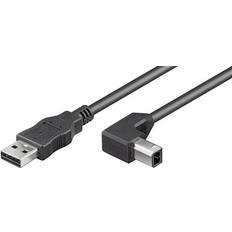 Goobay Hane - Hane - USB A-USB B - USB-kabel Kablar Goobay USB A - USB B (angled) 2.0 2m