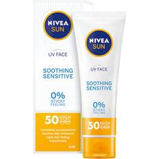 Nivea Anti-pollution Solskydd & Brun utan sol Nivea UV Face Sensitive Sun Allergy Protection SPF50+ 50ml