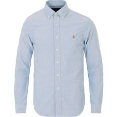 Blåa - Herr - Oxfordskjortor Polo Ralph Lauren Slim Fit Oxford Shirt - Bsr Blue