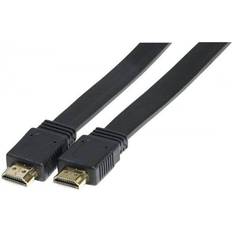 HDMI-kablar - Platt Exertis Connect Flat HDMI-HDMI 1.5m