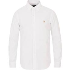 Polo Ralph Lauren Herr - Vita Skjortor Polo Ralph Lauren Button Down Oxford Shirt - White