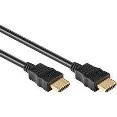 HDMI-kablar - Standard HDMI-Standard HDMI - Svarta Goobay Ultra High Speed HDMI - HDMI M-M 2m